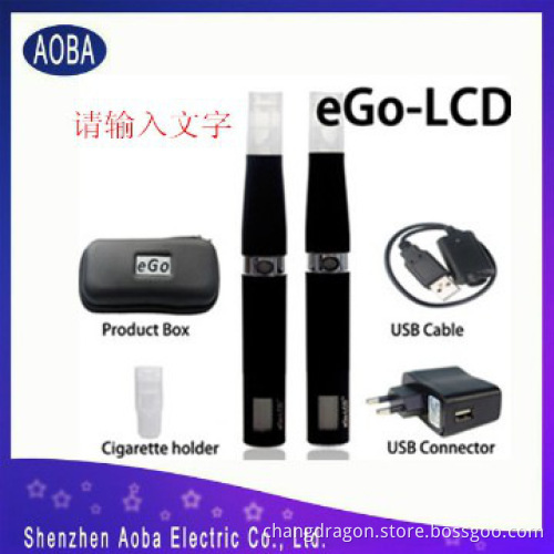 wholesale china factory electronic cigar ego lcd battery electric